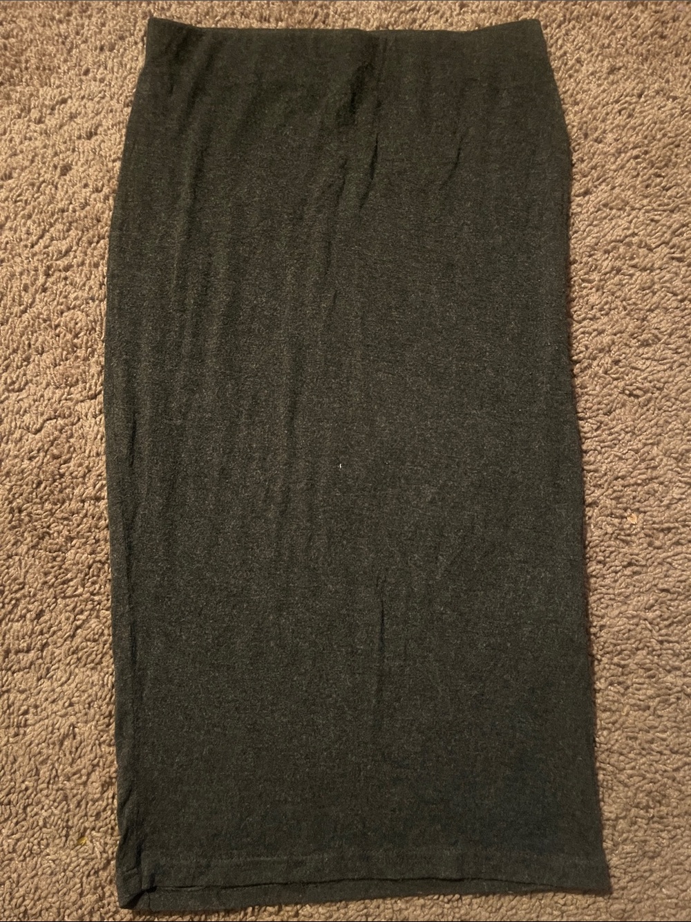 Forever 21 Black Pencil Midi Skirt - Slim Fit